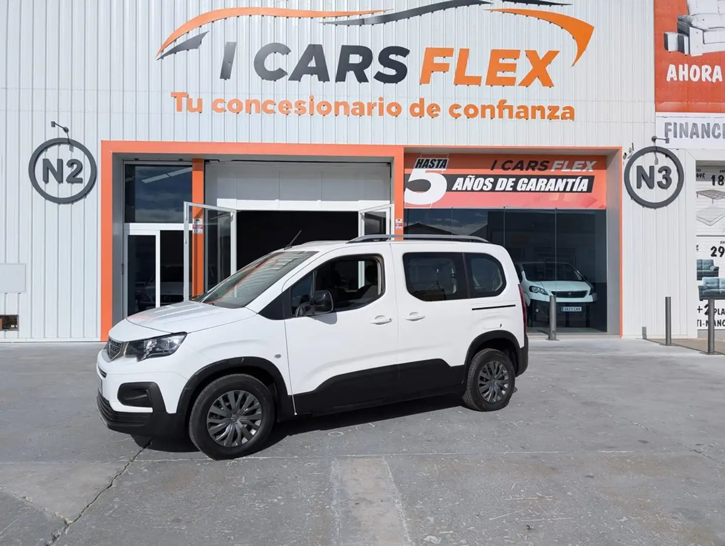 Peugeot Rifter Allure Pack Standard BlueHDi 73kW Weiß - 1