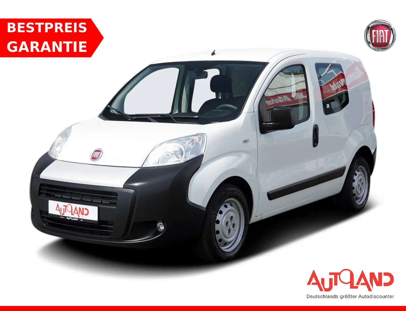 Fiat Fiorino 1.3 JTD Klima USB Blue&Me AHK Blanc - 1