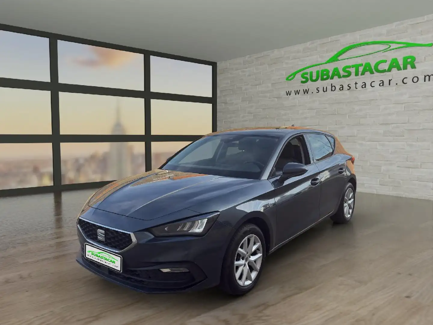 SEAT Leon 2.0 TDI 85kW S&S Style Gris - 1