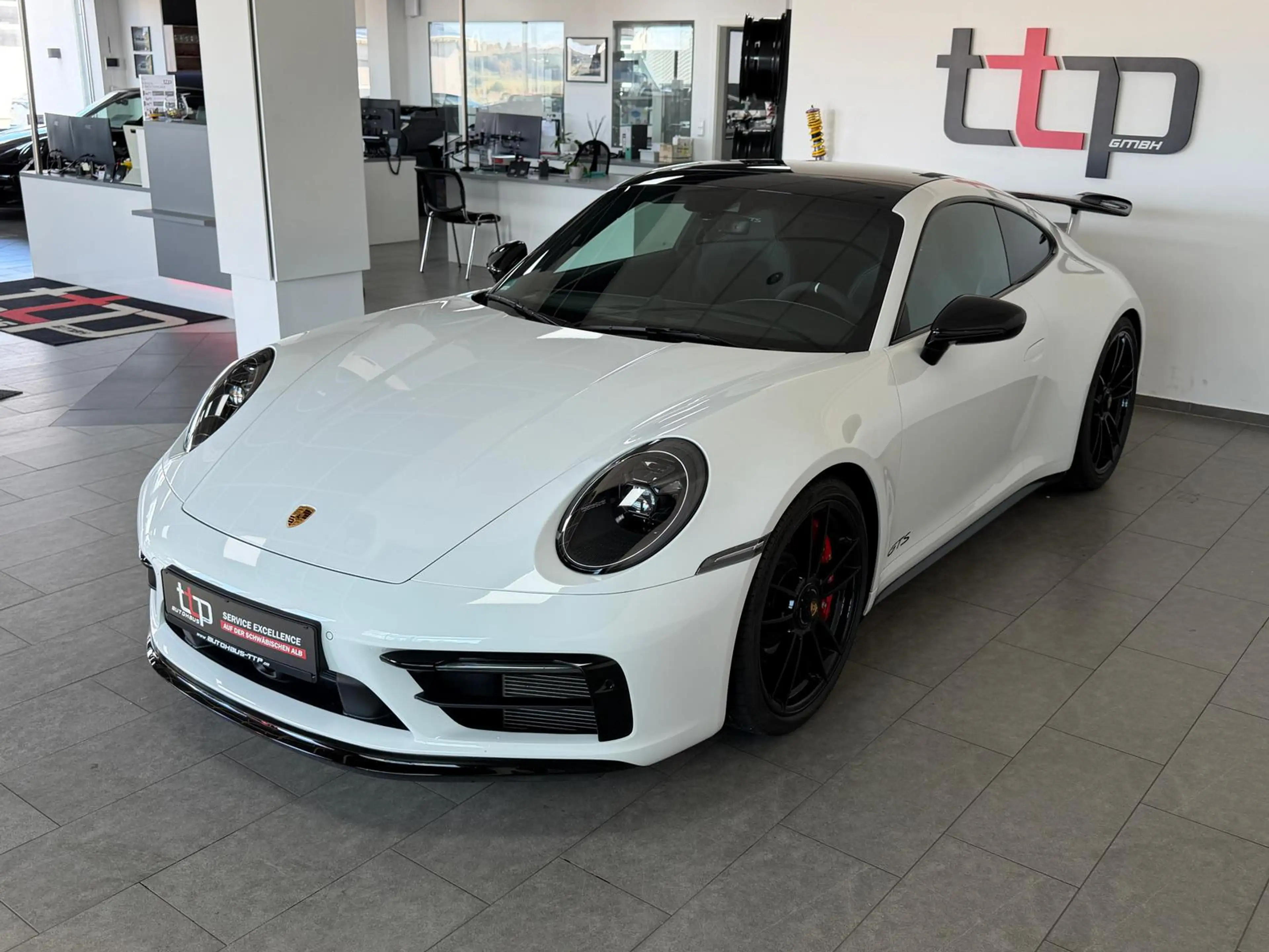 Porsche 992 4 GTS Matrix 18-Wege Carbon Schiebedach PPF — photo 4
