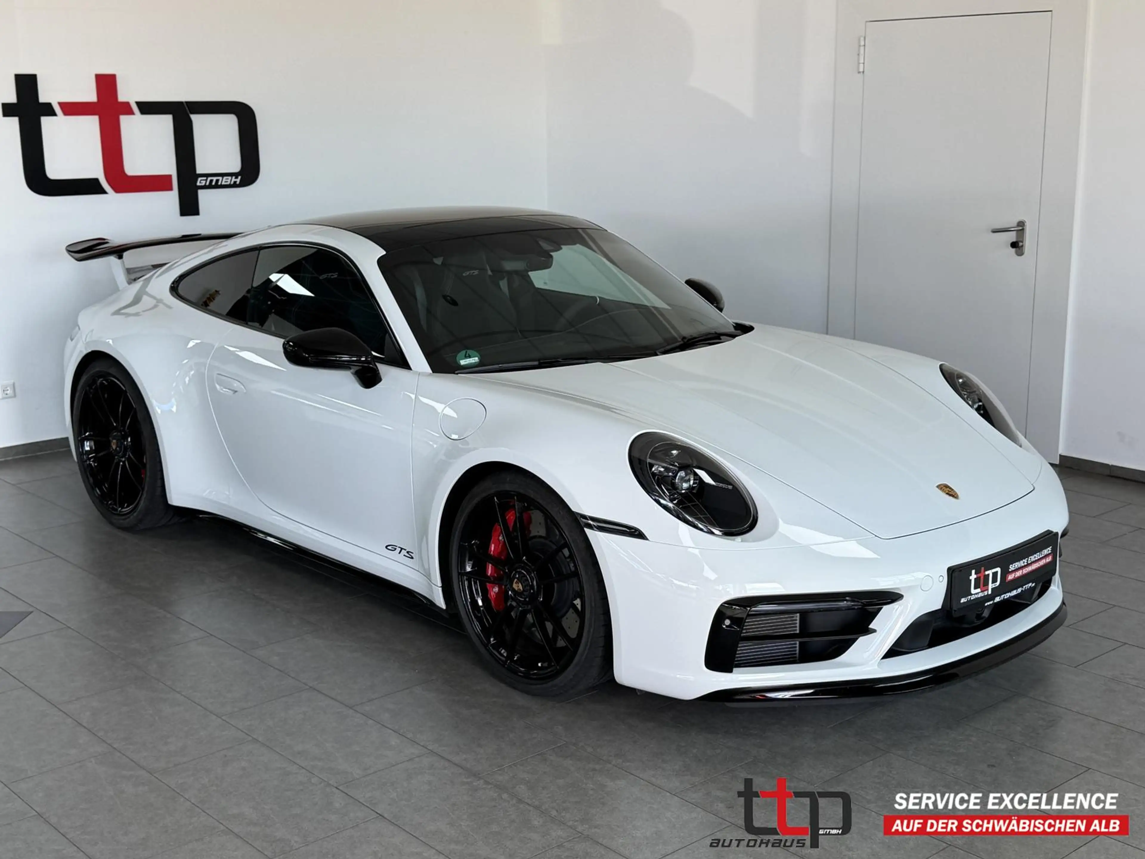 Porsche 992 4 GTS Matrix 18-Wege Carbon Schiebedach PPF