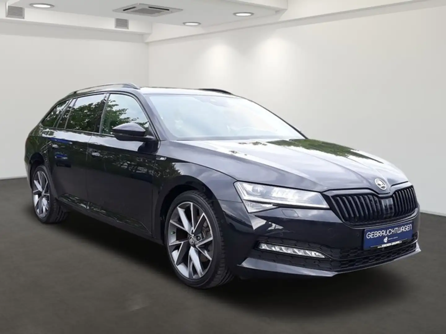 Skoda Superb Combi 2.0 TDI 4x4 DSG Sportline PANORAMA+LED+NAVI Noir - 2