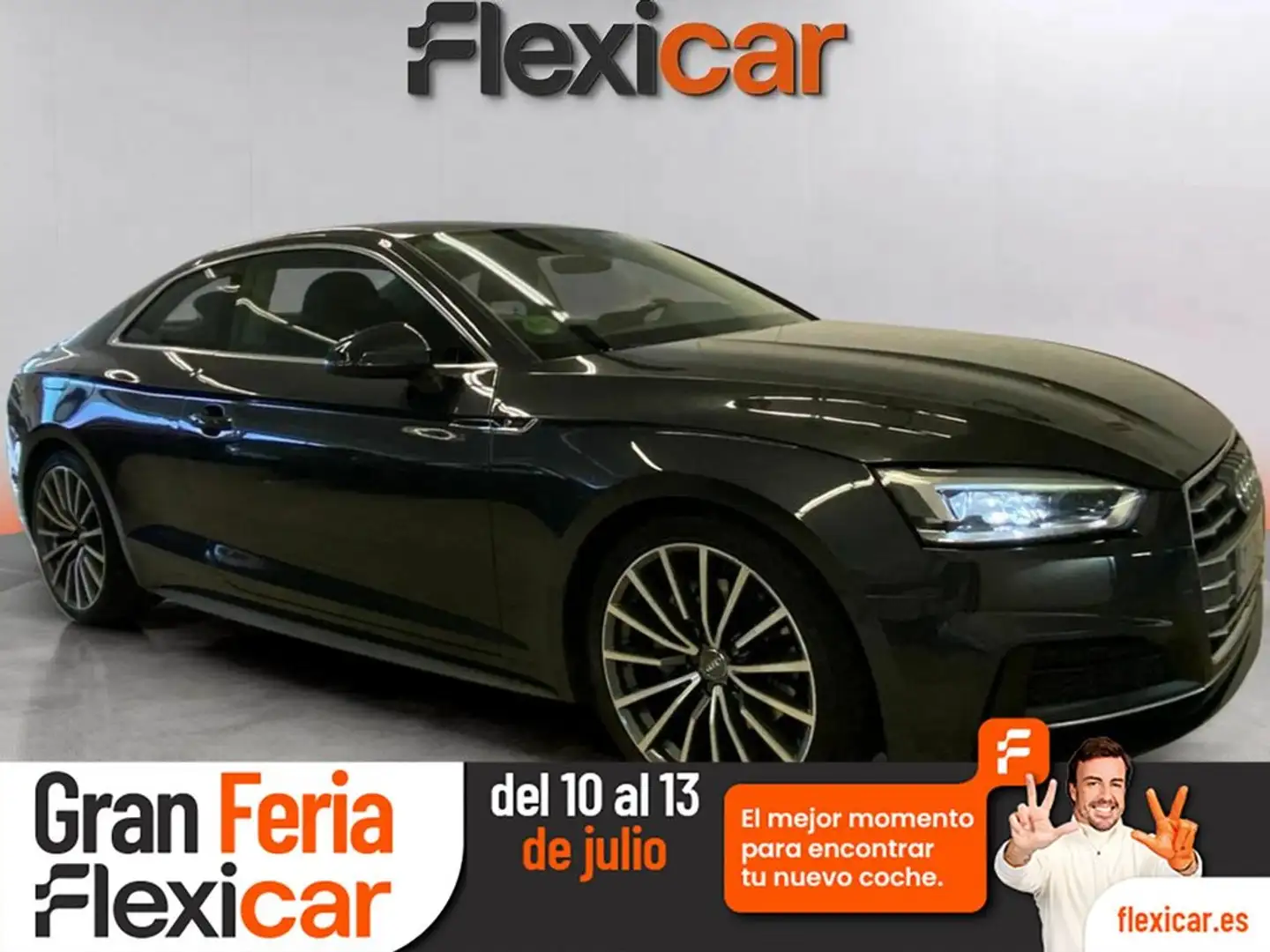 Audi A5 2.0 TDI quattro S tronic Coupé Gris - 1