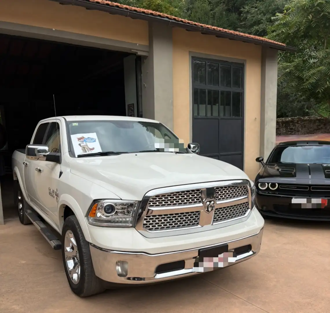 Dodge RAM LARAMIE  1500 5.7 V8 Crew Cab  4x4 Bianco - 1