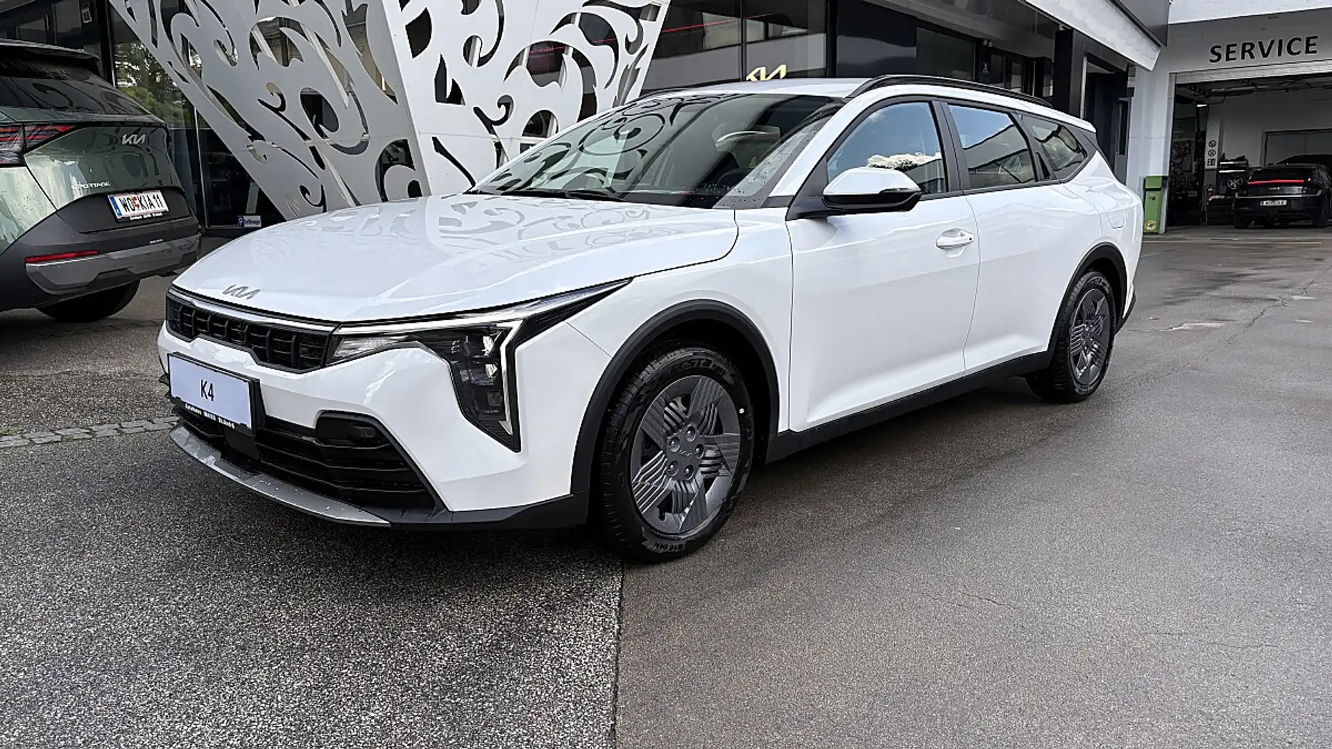 Kia K4 Kombi 1,0 TGDI Titan +P1 Weiß - 1