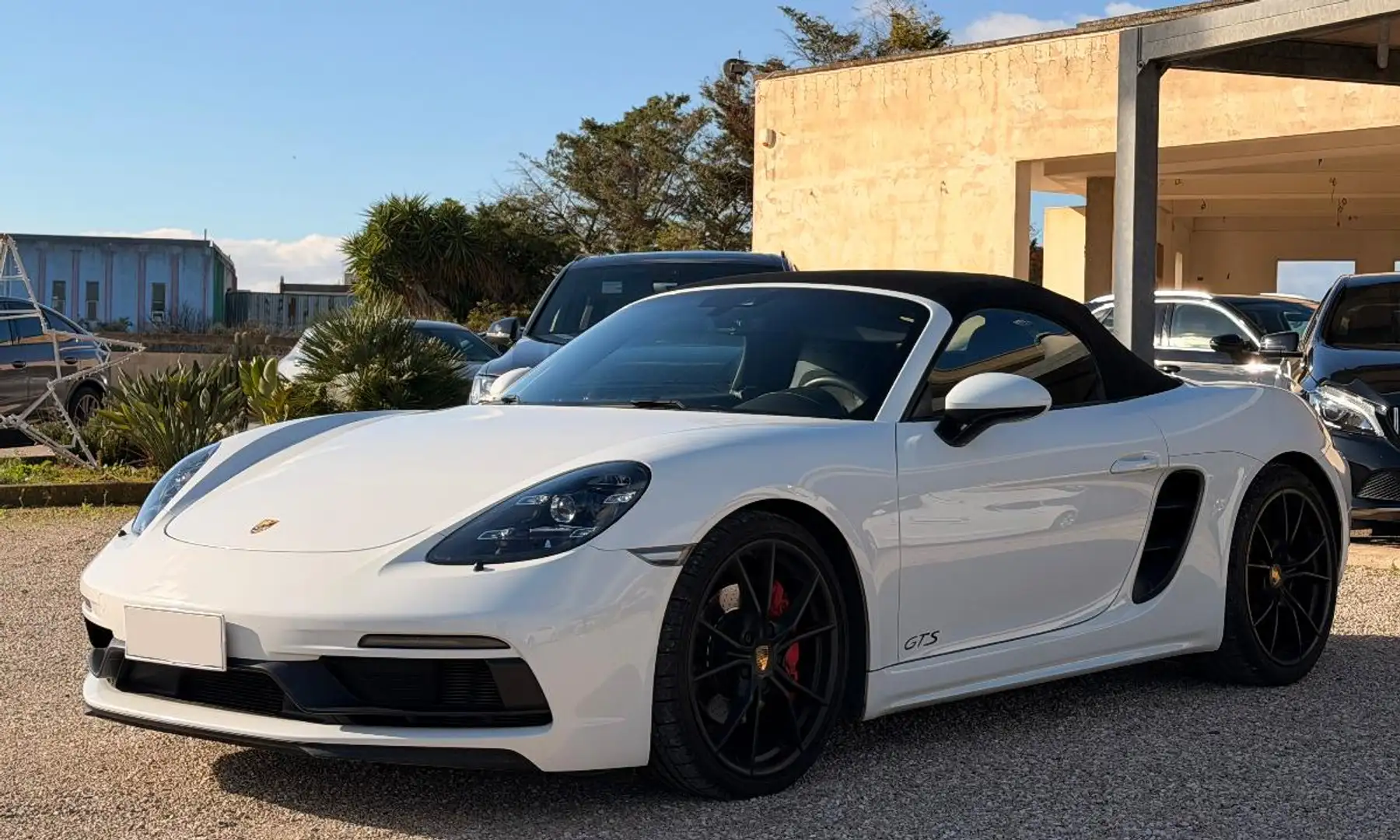 Porsche 718 Boxster GTS Blanc - 2