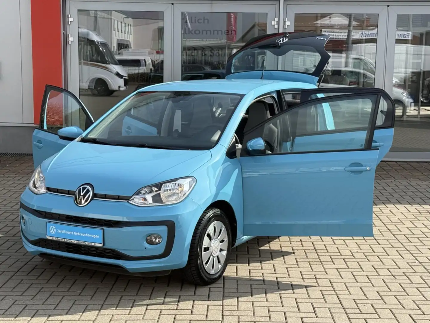 Volkswagen up! ! 1.0 move up 5-Gang KAMERA+SHZ+EPH+GRA+DAB Klima Blau - 2