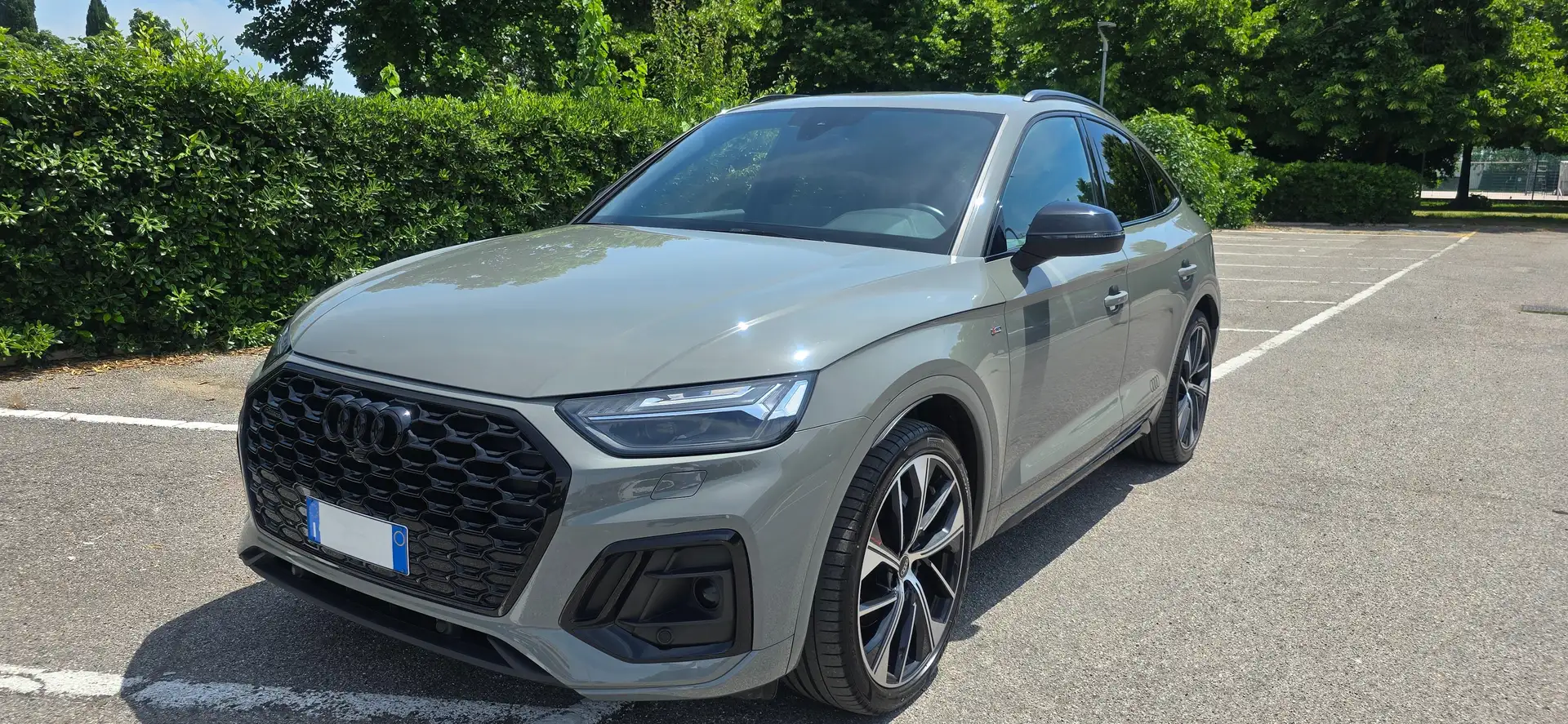 Audi Q5 Sportback 40 2.0 tdi 12v S line Plus quattro AirSu Szary - 1