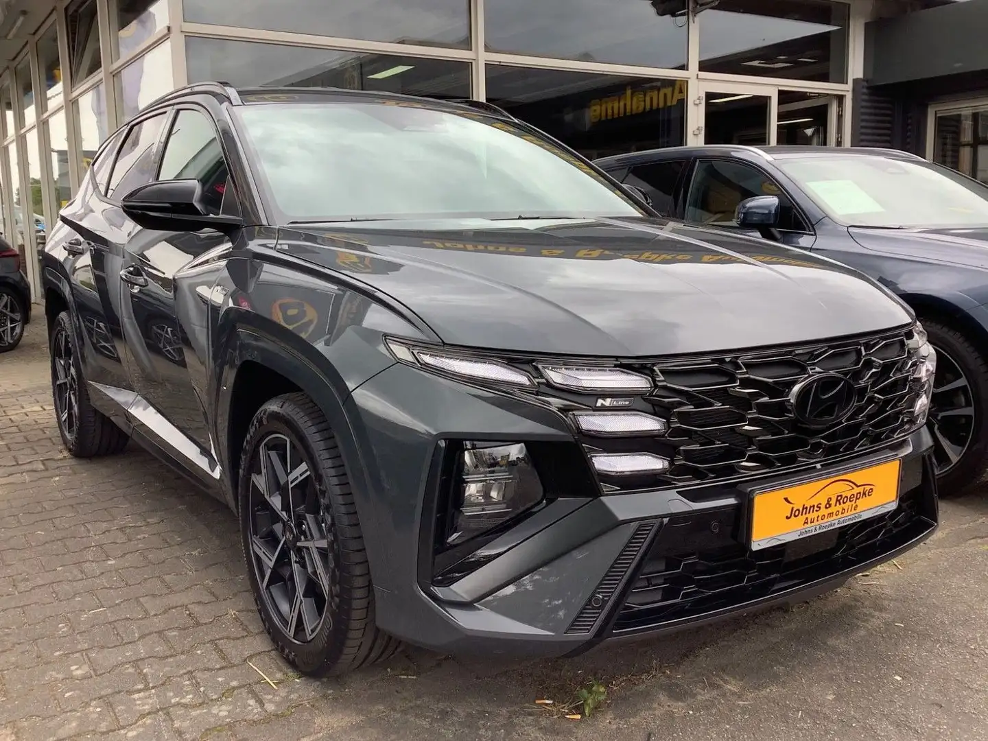 Hyundai TUCSON 1.6 T-GDI N Line Automatik / NAVI Gris - 1