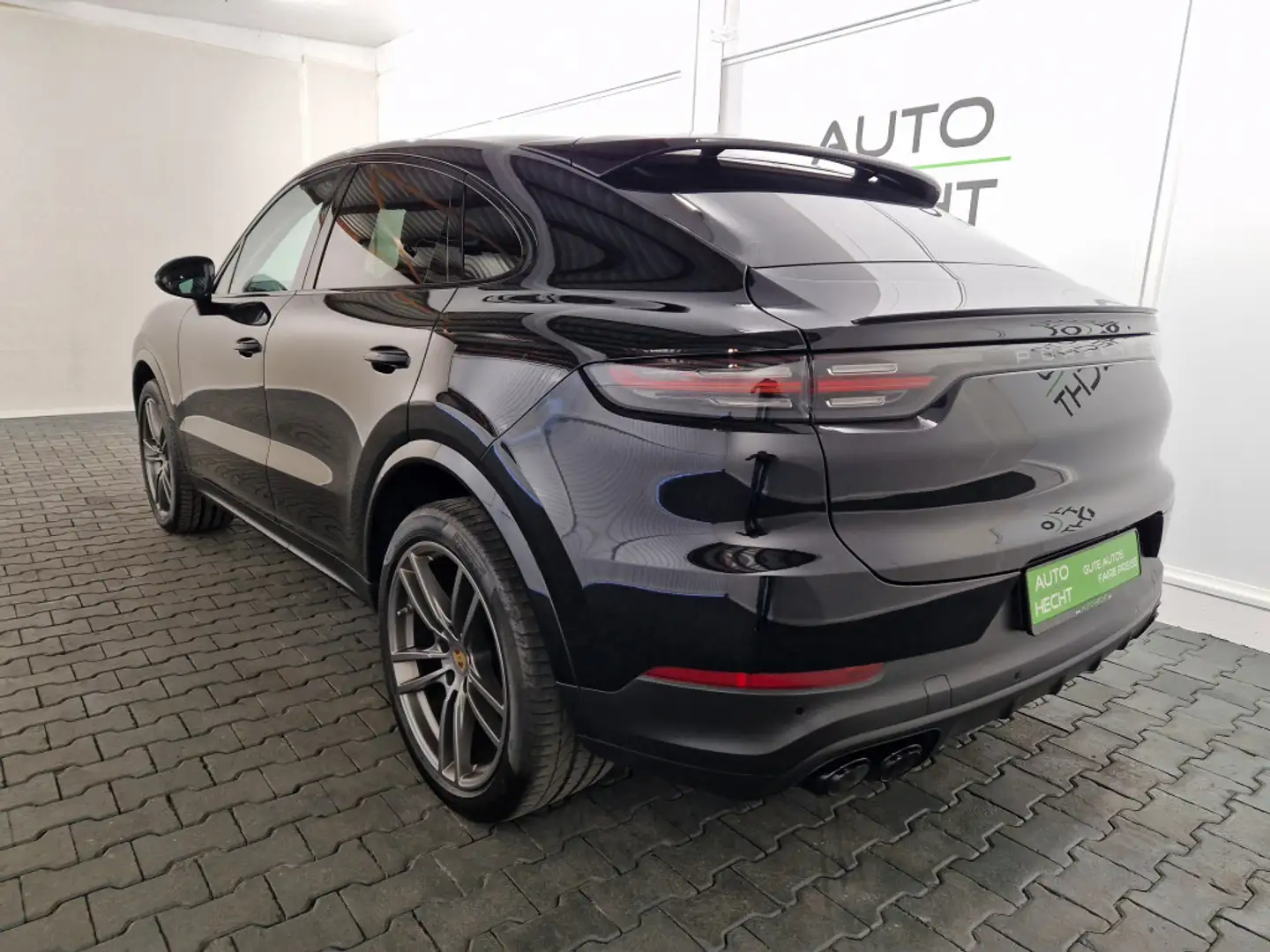 Porsche Cayenne Coupé Platinum Edition 21 Zoll, AHK, ACC Schwarz - 2