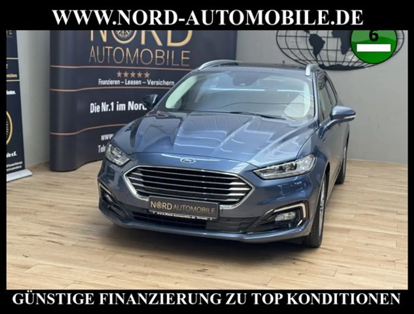 Ford Mondeo Turnier 2.0 EcoBlue Titanium AHK*PANO*ACC Titanium Blu/Azzurro - 1