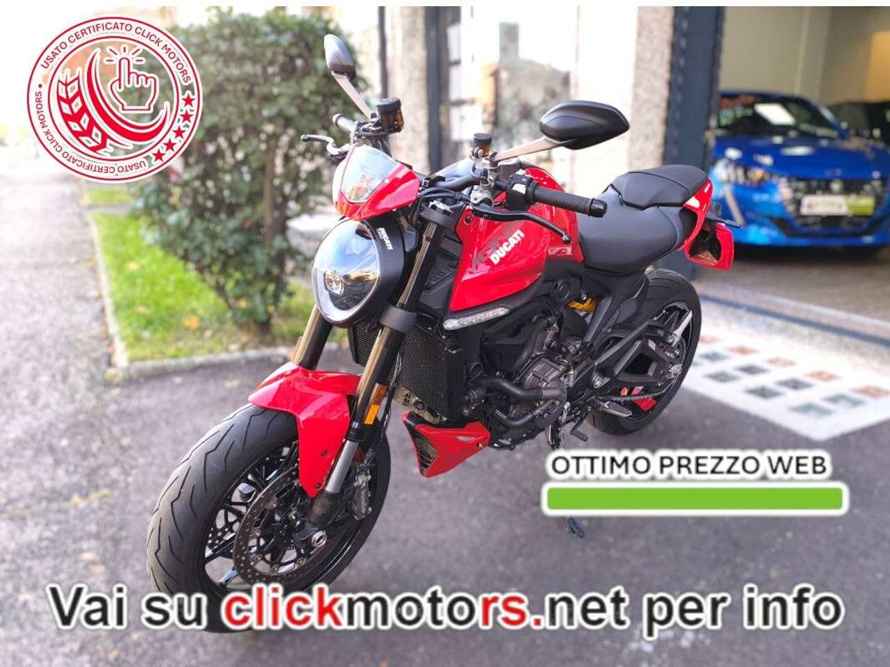Ducati Monster 937 Monster 937 Red 2024 - 6510 Km