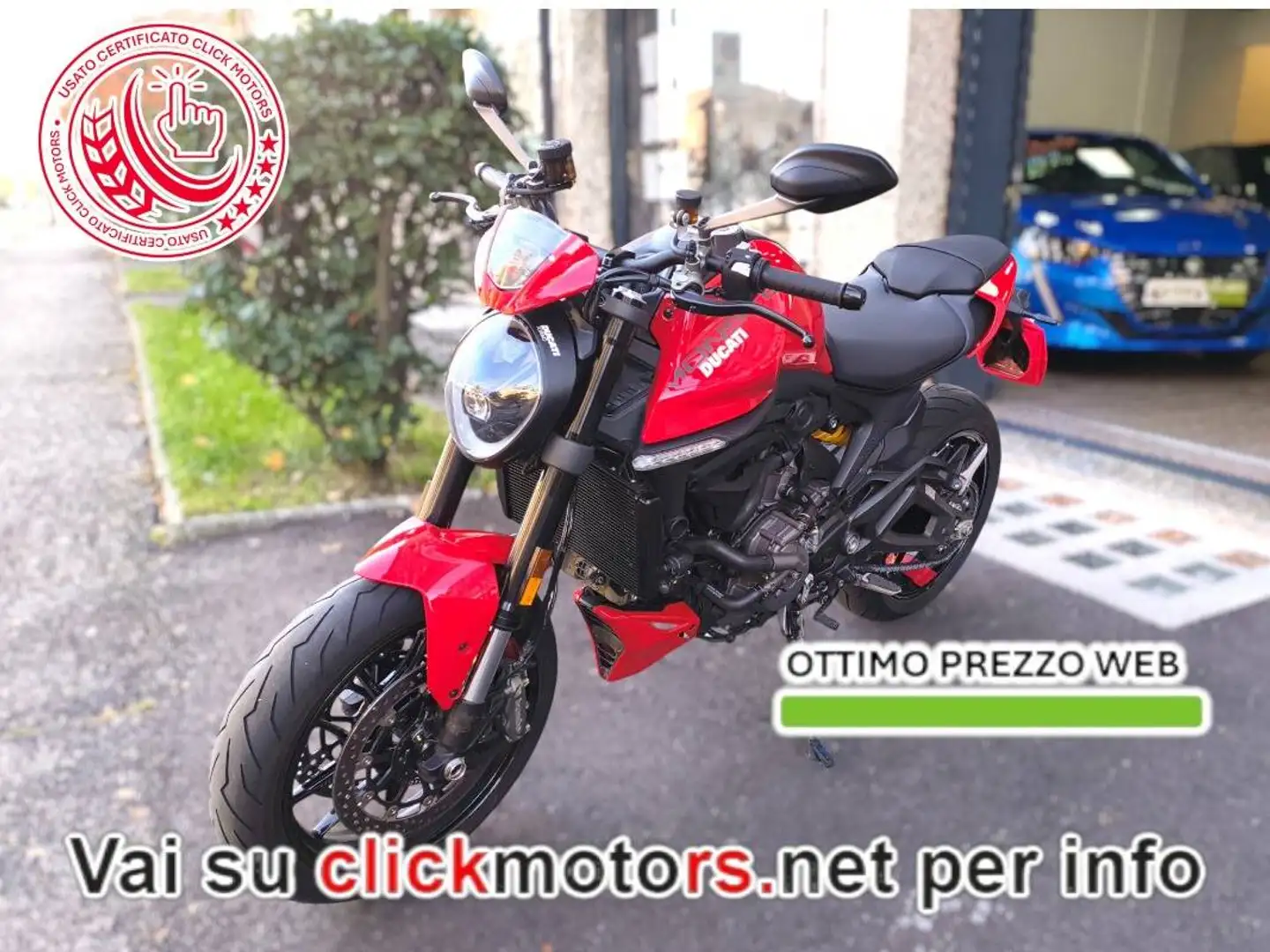Ducati Monster 937 Monster 937 Red 2024 - 6510 Km Rosso - 1