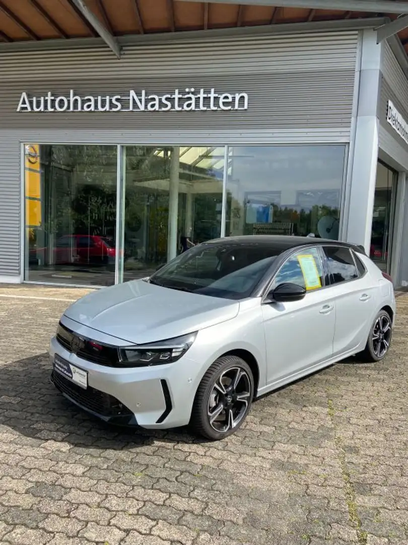 Opel Corsa 1.2 Direct Injection Turbo Automatik GS Silber - 1