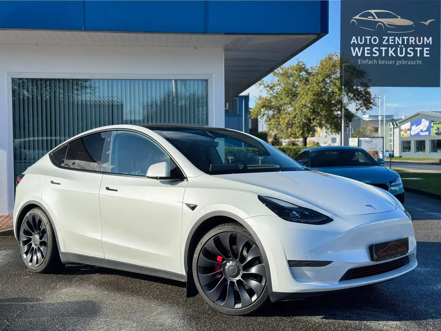 Tesla Model Y Performance Dual AWD Wärmepumpe 21Zoll Blanc - 1