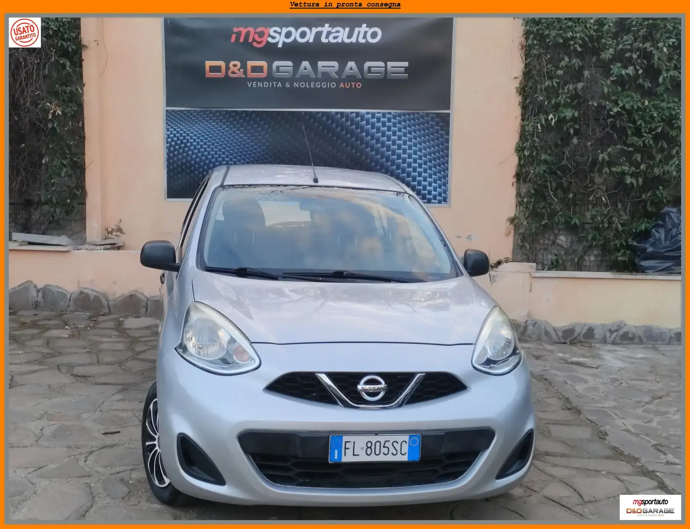 Nissan Micra Micra IV 2013 1.2 Acenta E6 GPL SCADENZA 09/2032 Argento - 1