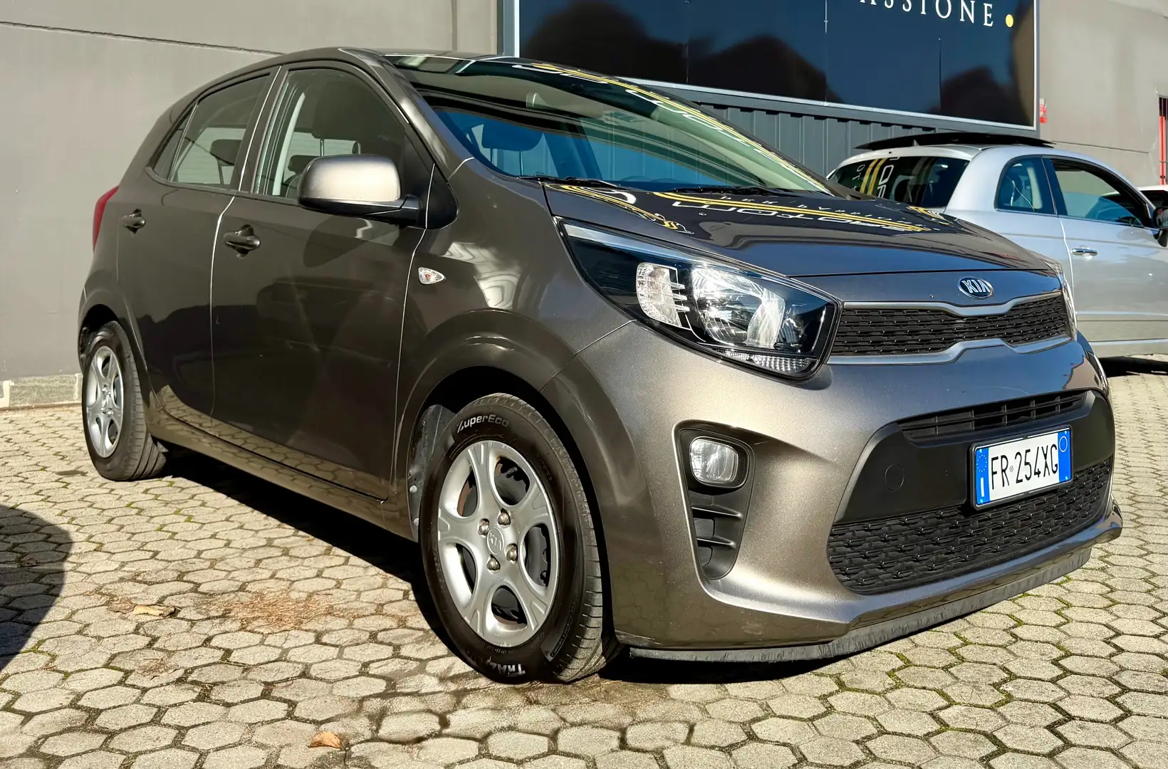 Kia Picanto Picanto III 1.0 BENZINA Active bluetooth EURO 6B Grigio - 2