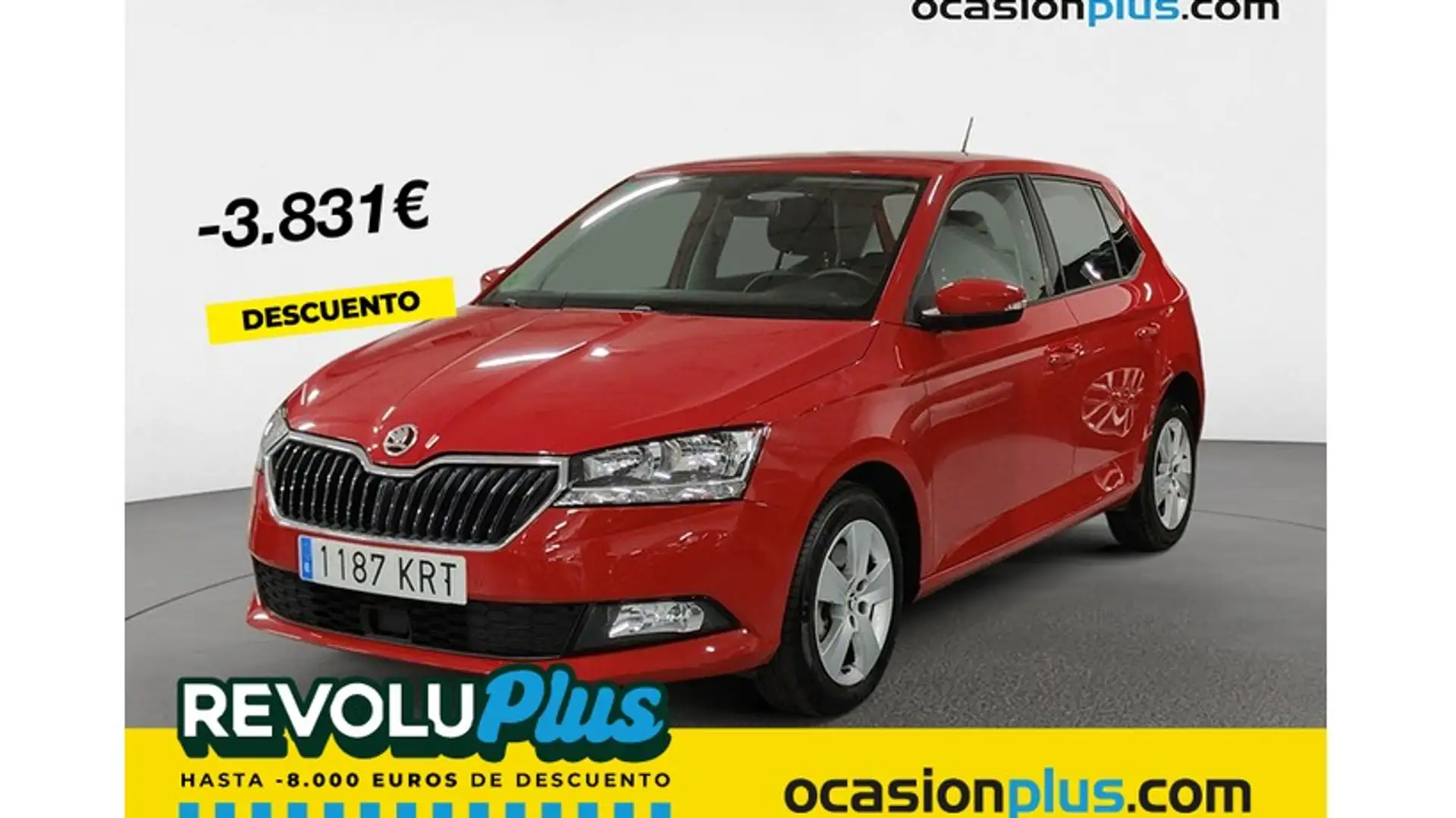 Skoda Fabia 1.0 TSI Like DSG 81kW Rojo - 1