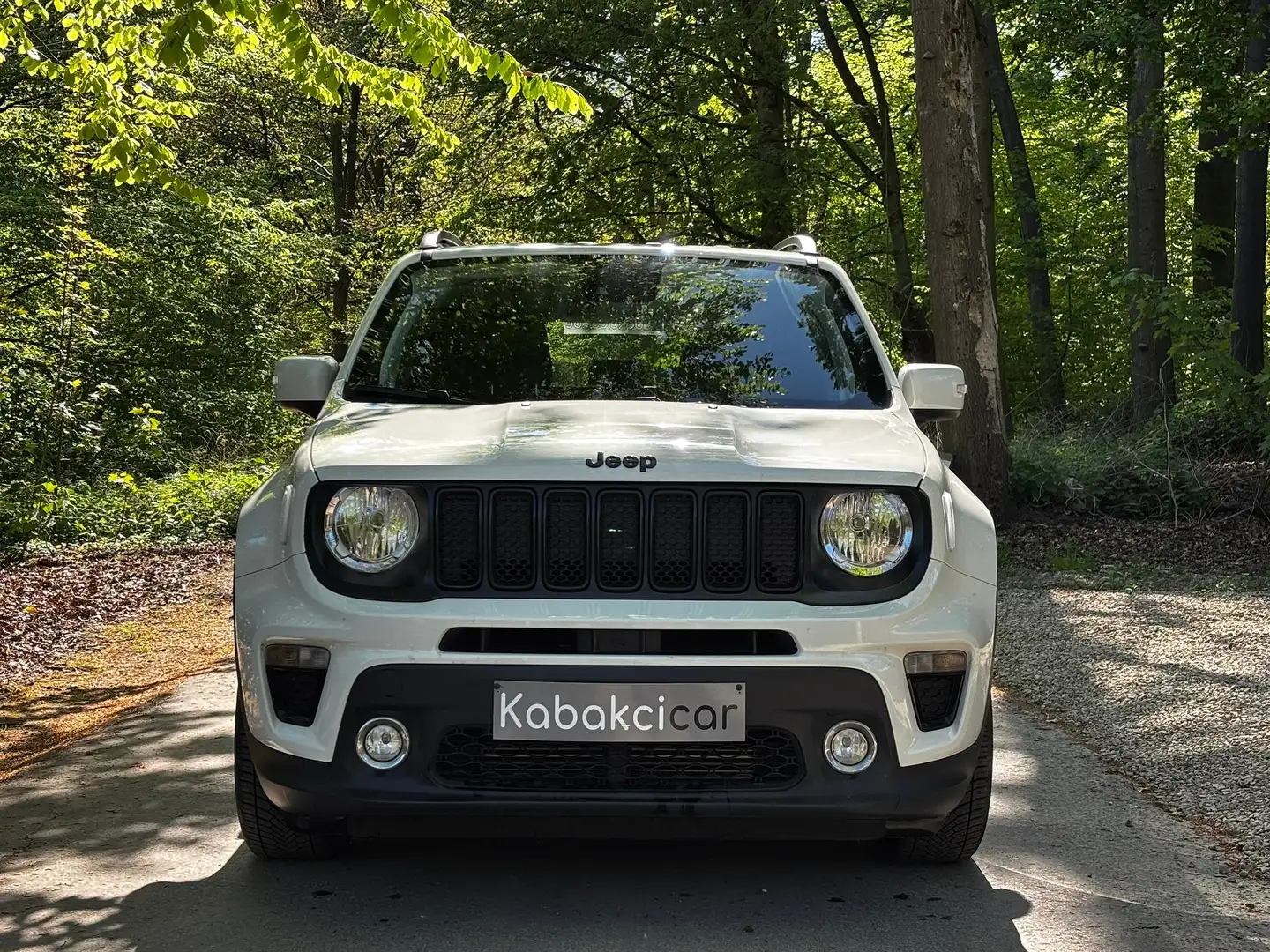 Jeep Renegade 1.6d 131cv/GPS/TEL/A.C/CAPTEURS AR/GARANTIE Weiß - 2