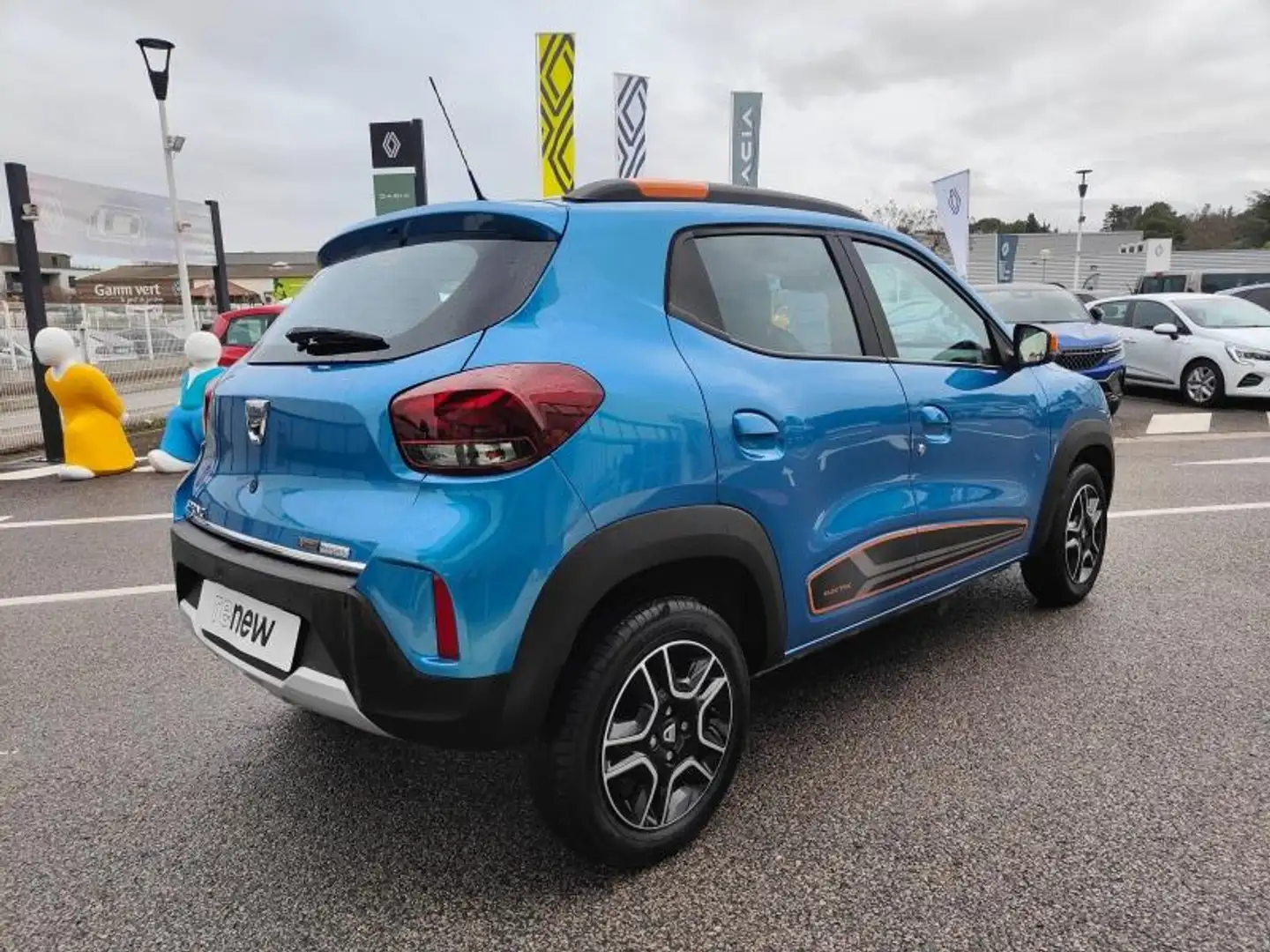 Dacia Spring 45ch Confort Plus - Achat Intégral Bleu - 2