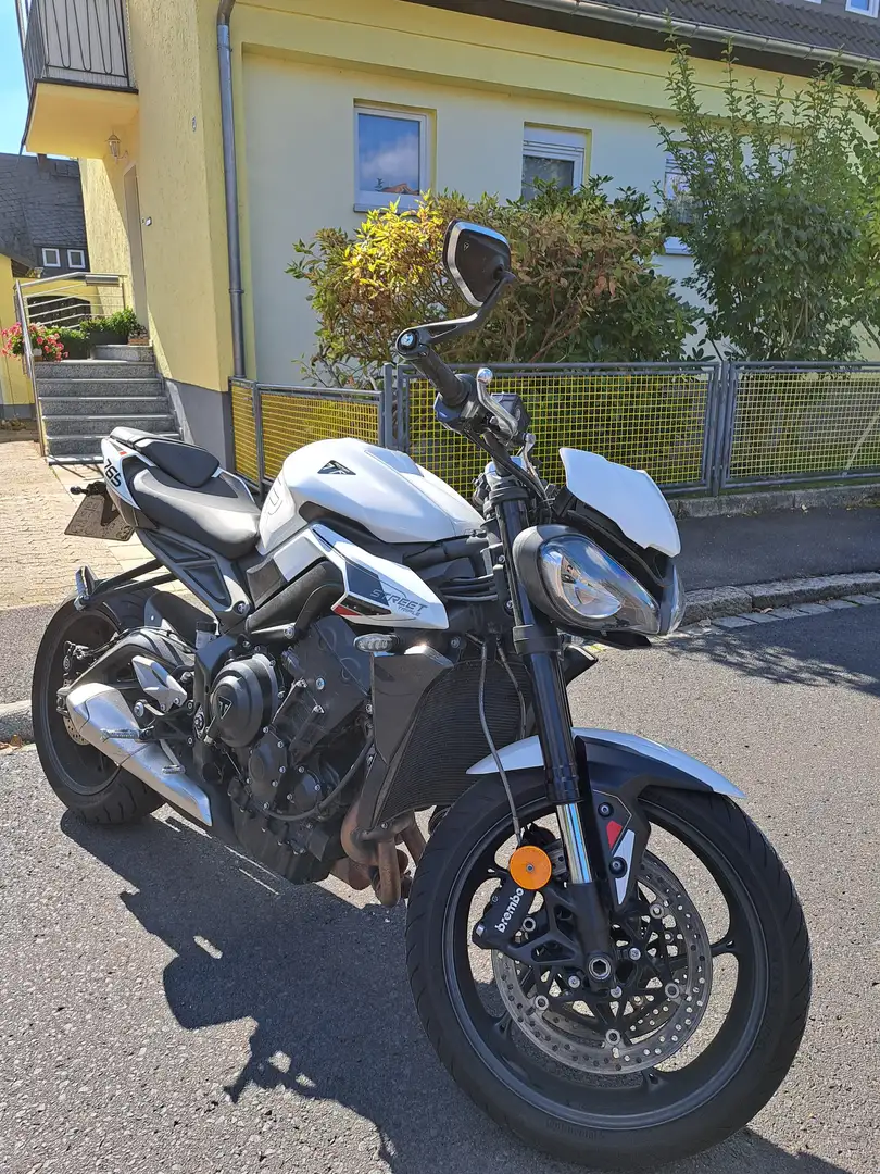 Triumph Street Triple R Blanc - 1