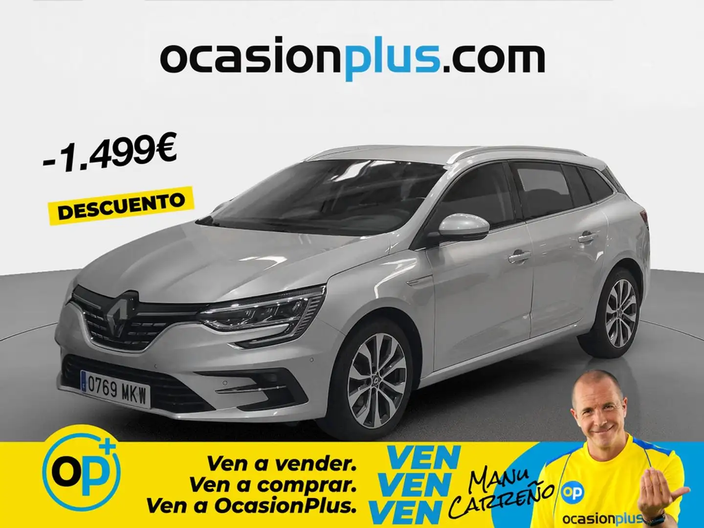 Renault Megane S.T. 1.3 TCe GPF Techno EDC 103kW Gris - 1