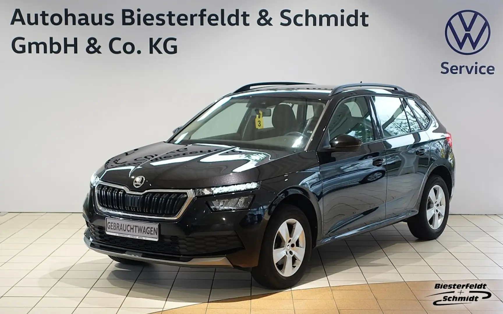 Skoda Kamiq 1.0TSI DSG LED RFK ACC APP PDC SHZ Klima Negro - 1