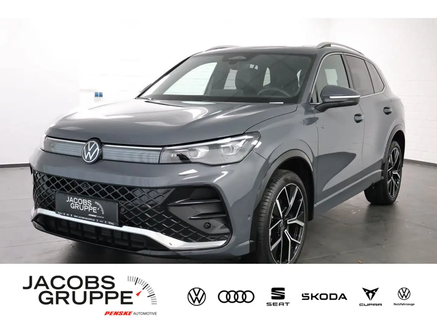 Volkswagen Tiguan 2.0 TDI 4M R-Line DSG,Navi,Matrix,AHK Grau - 1