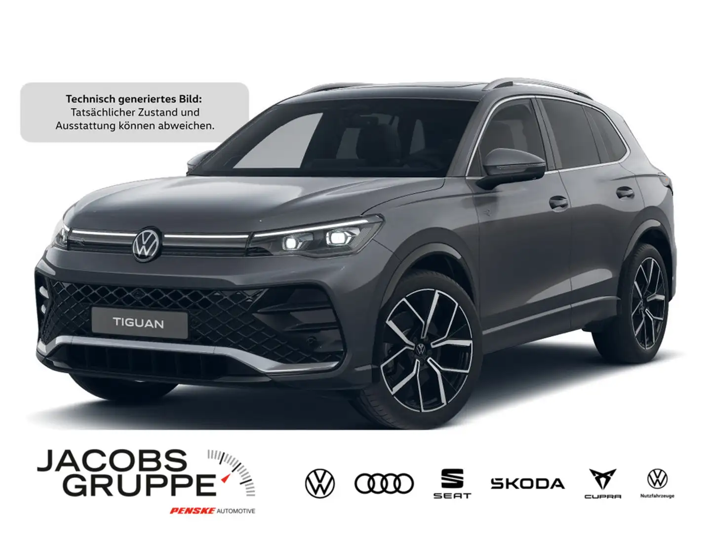 Volkswagen Tiguan 2.0 TDI 4M R-Line "Black Style" DSG,Na Grau - 1