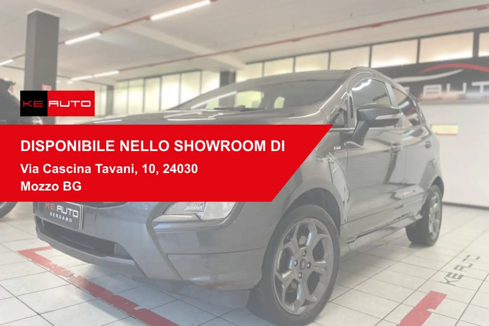 Ford EcoSport EcoSport 2018 1.0 ecoboost ST-Line s Gris - 2