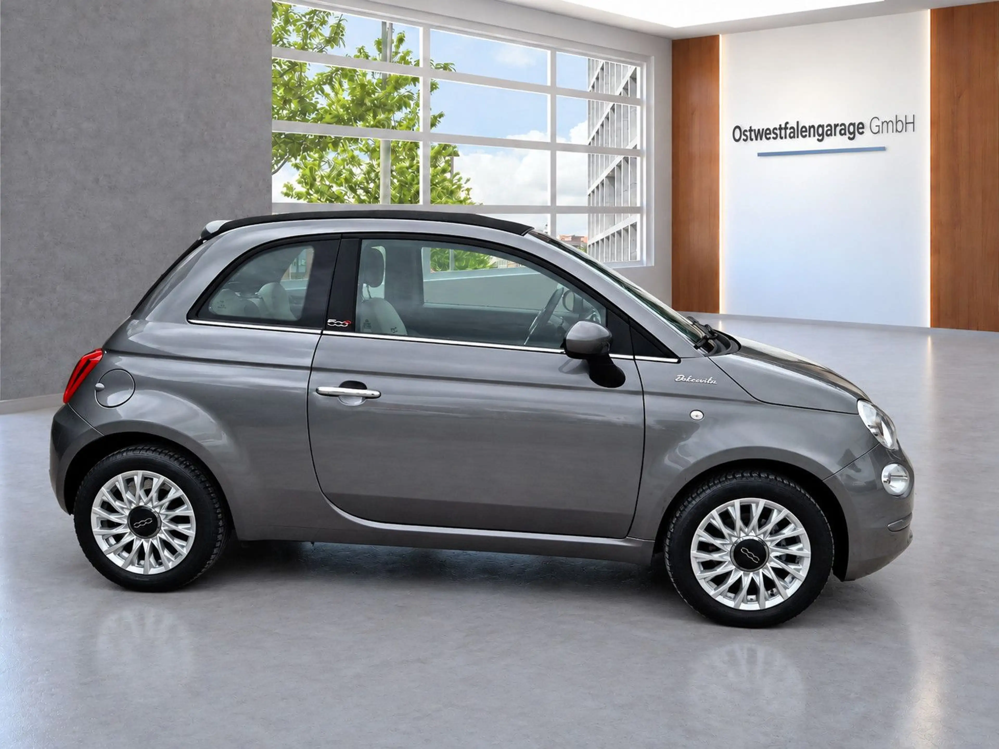 Fiat 500C 500 Cabrio Dolcevita (PDC, Teilleder) — photo 8