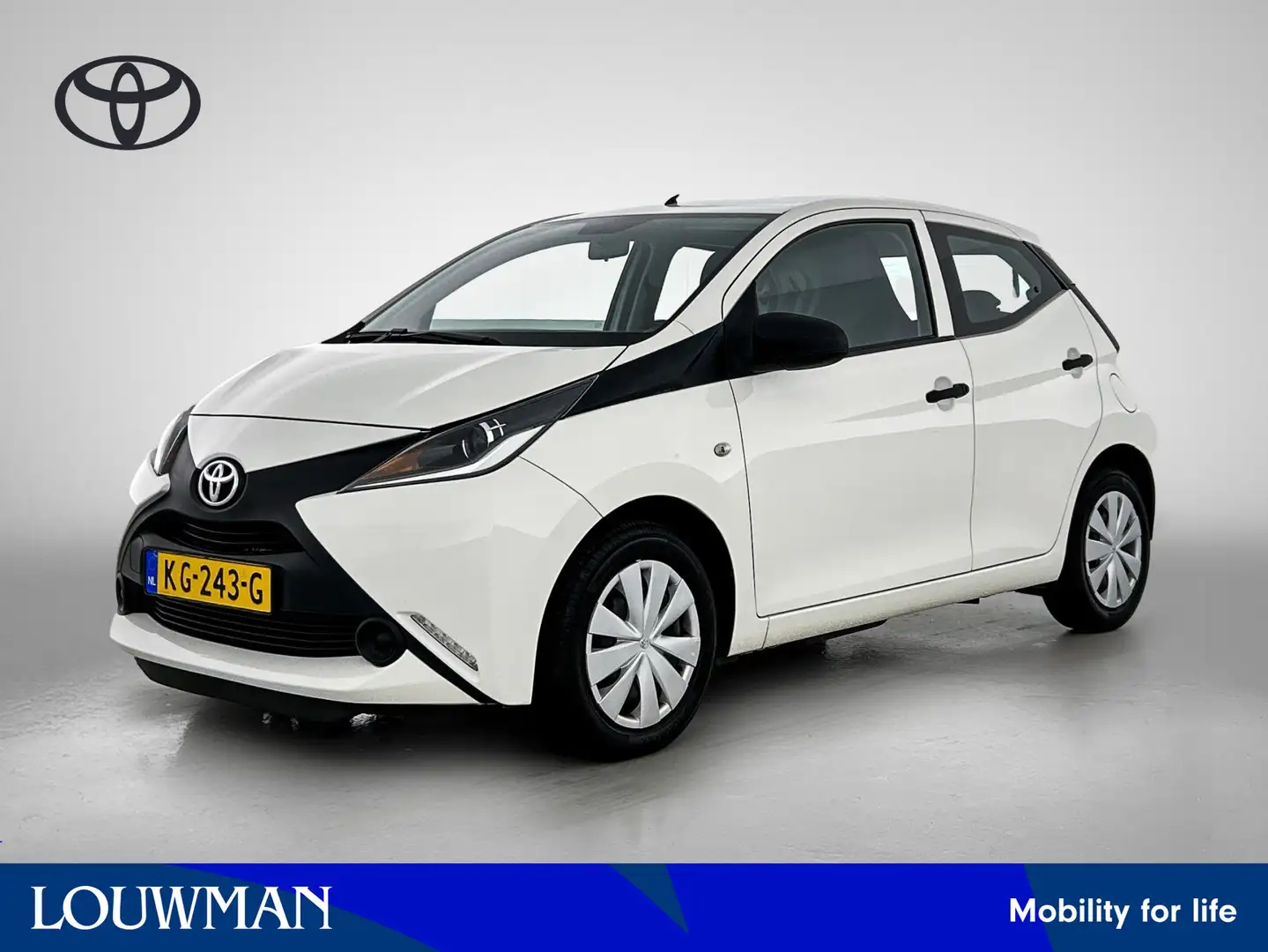Toyota Aygo 1.0 VVT-i x-now | NL auto | Delaeronderhouden auto Blanco - 1