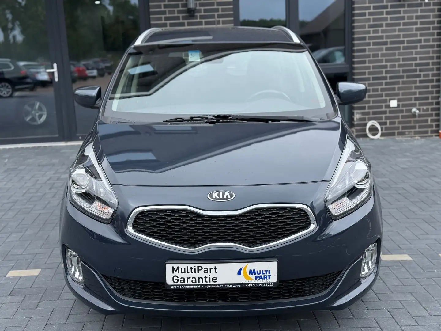 Kia Carens 1.6 Edition 7*Klima*PDC*SHZ*1Hand* Bleu - 2