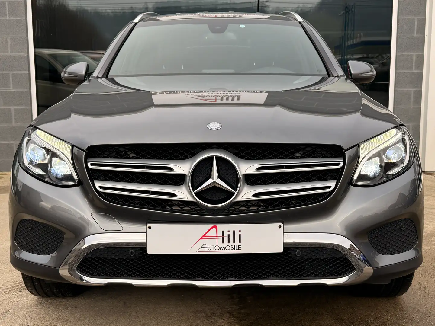Mercedes-Benz GLC 220 GLC 220d*4-Matic*Camera*Cuir*1er Main*Garantie 12M Gris - 2