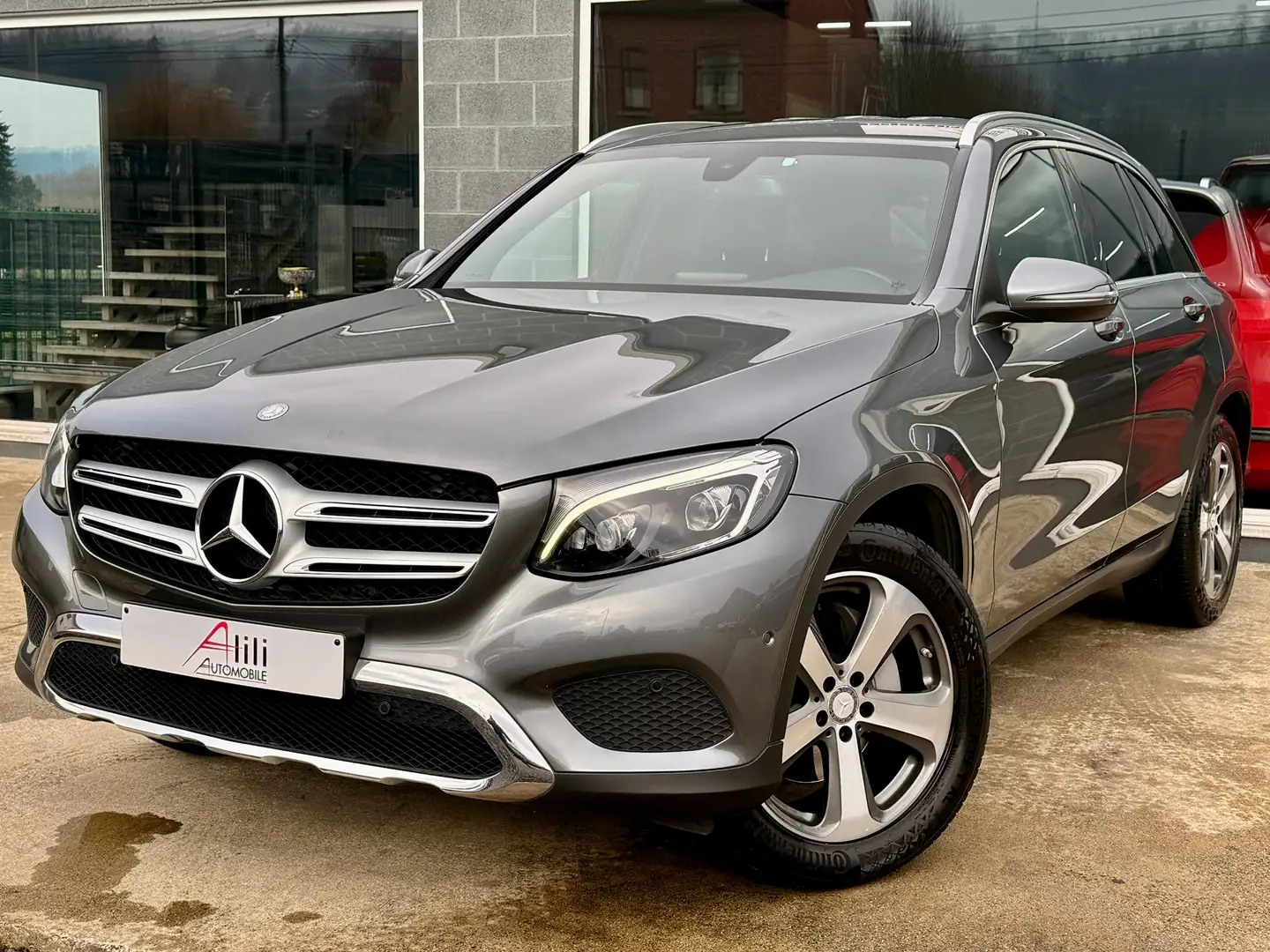 Mercedes-Benz GLC 220 GLC 220d*4-Matic*Camera*Cuir*1er Main*Garantie 12M Gris - 1