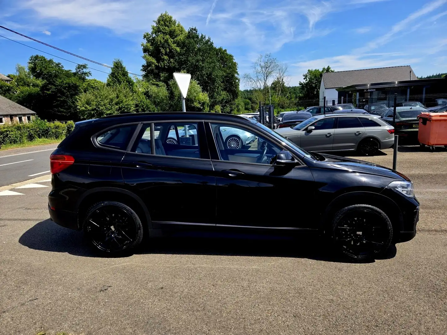 BMW X1 2.0 dAS sDrive18 AdBlue  XENON PACK ECLAIRAGEAGE Gris - 2