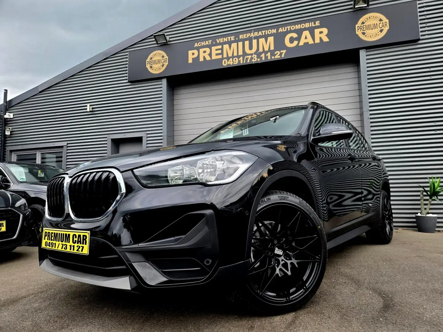 BMW X1 🔺2.0 *LOOK M TECHNIK*CUIR*🔺 Gris - 1