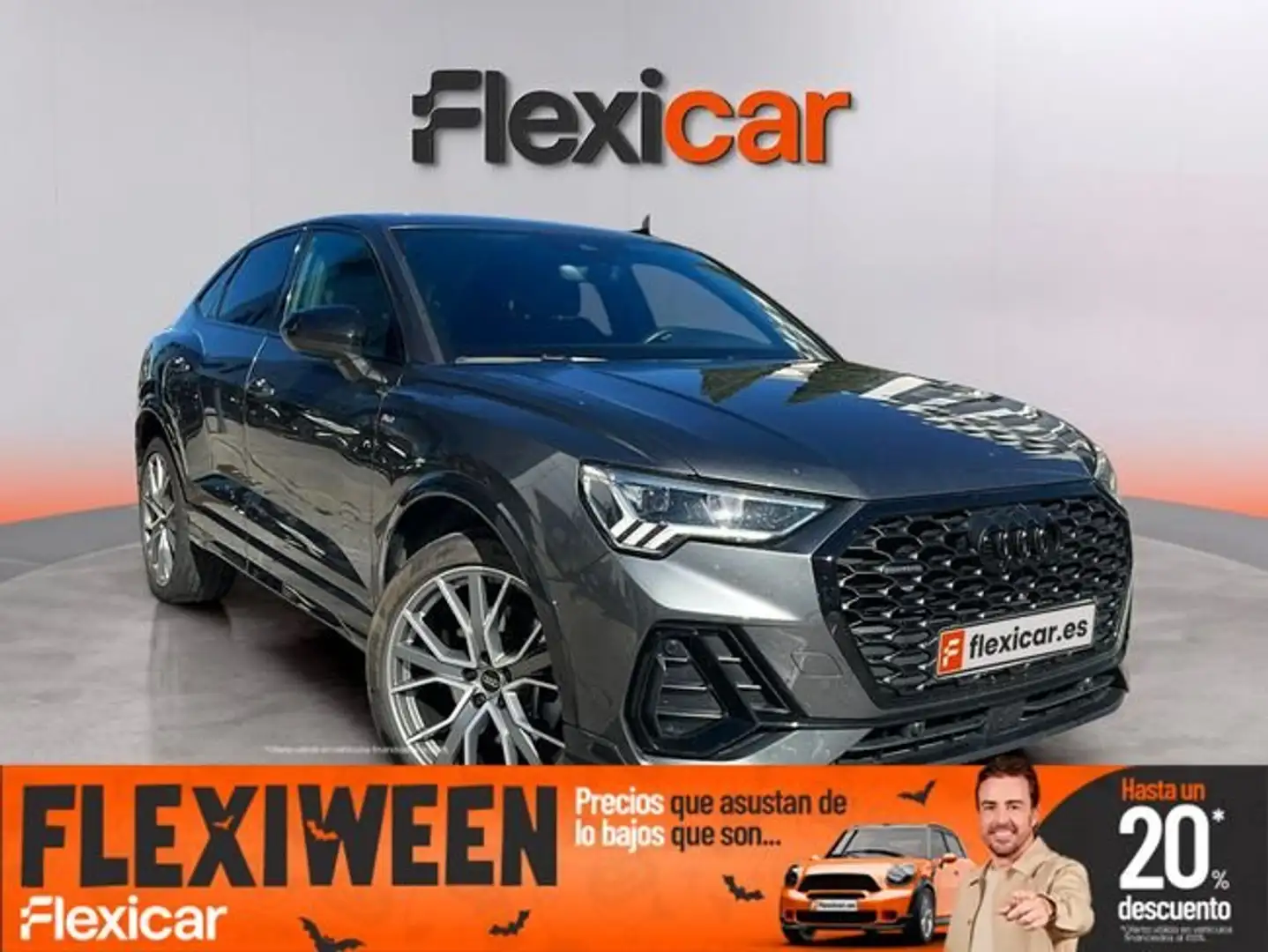 Audi Q3 40 TFSI Black line quattro S tronic Gris - 1