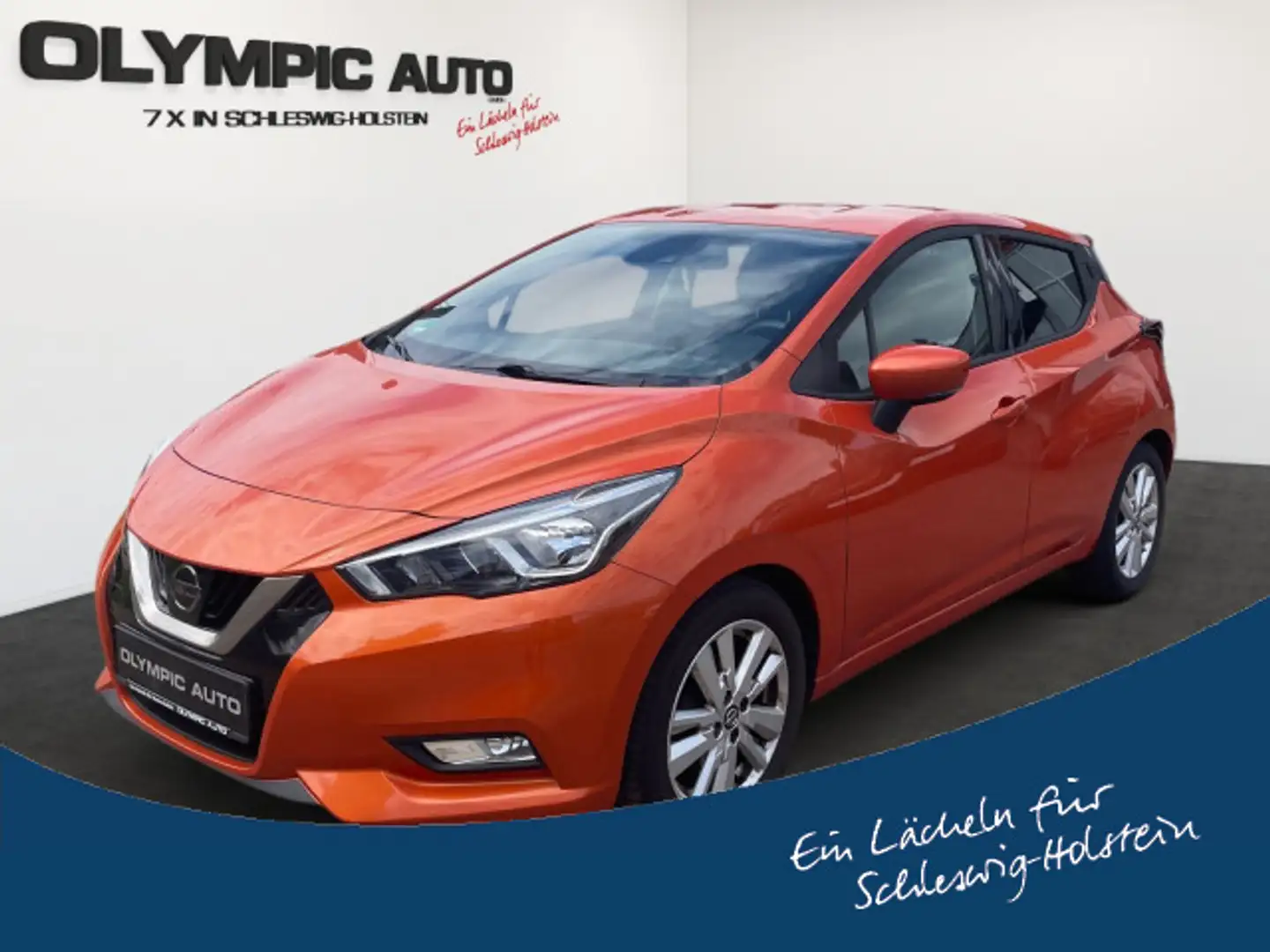Nissan Micra 1.0 IG-T N-Way  CARPLAY KAMERA SITZHZG DAB Oranje - 1