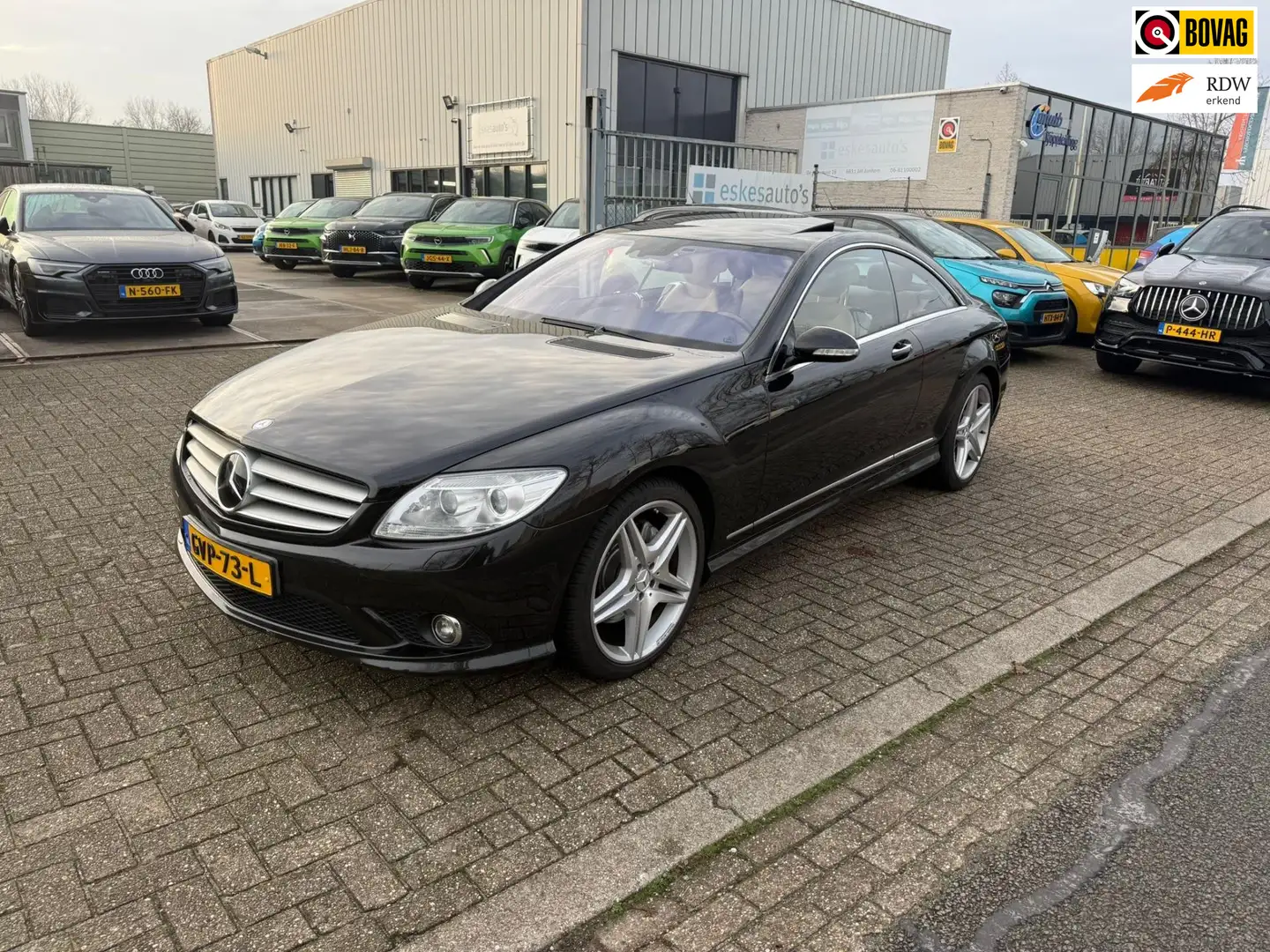 Mercedes-Benz CL 500 AMG Pakket, Nachtzicht, inc BTW Schwarz - 1