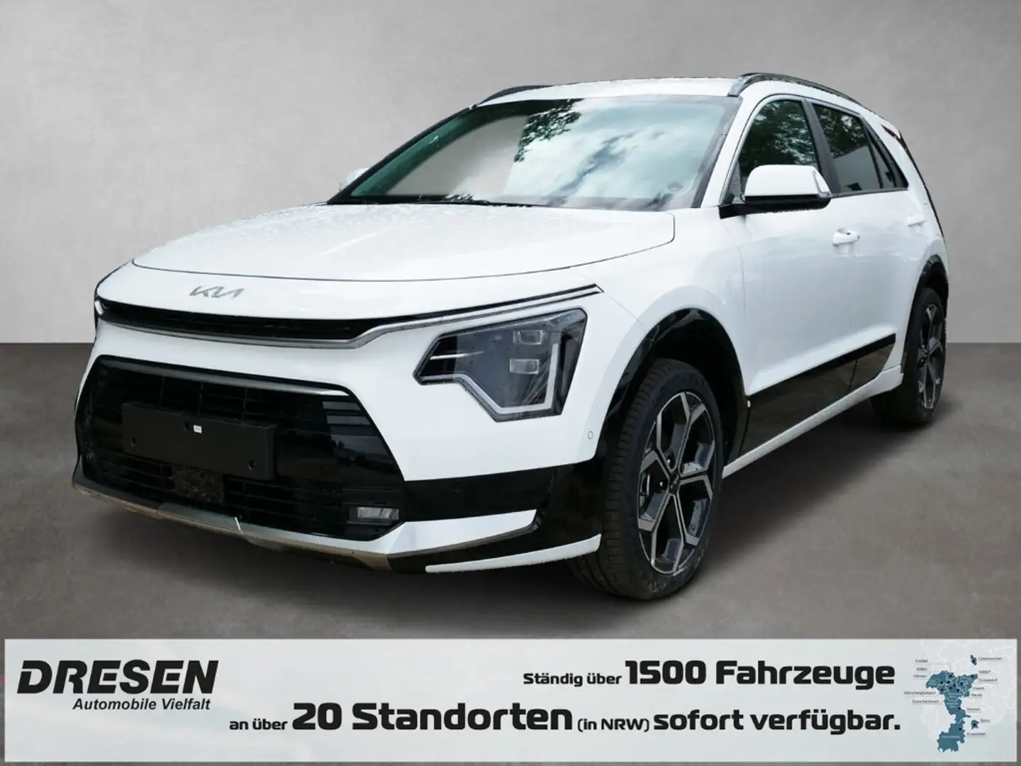 Kia Niro Spirit 1.6 HEV AT HEADUP,TEMPOMAT,NAVI,BLUETOOTH Білий - 1