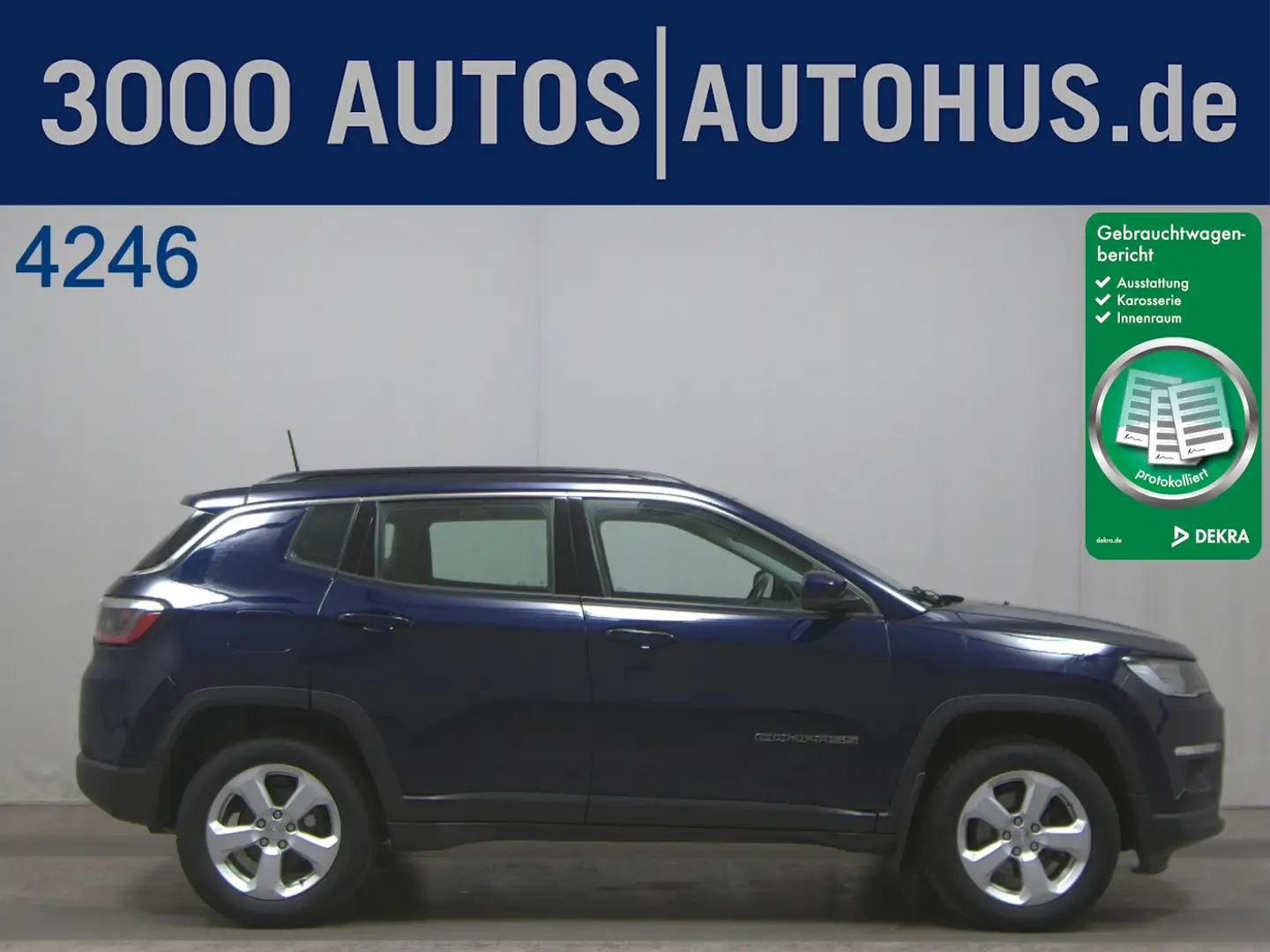Jeep Compass 2.0 MJ 4WD Longitude Shz Ahk Blau - 1