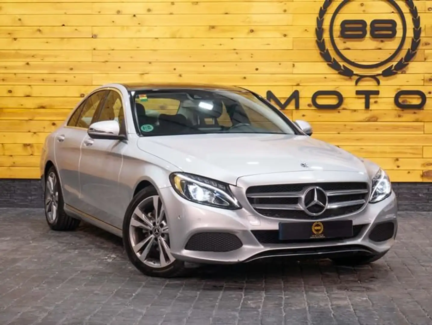 Mercedes-Benz C 220 d Gris - 1