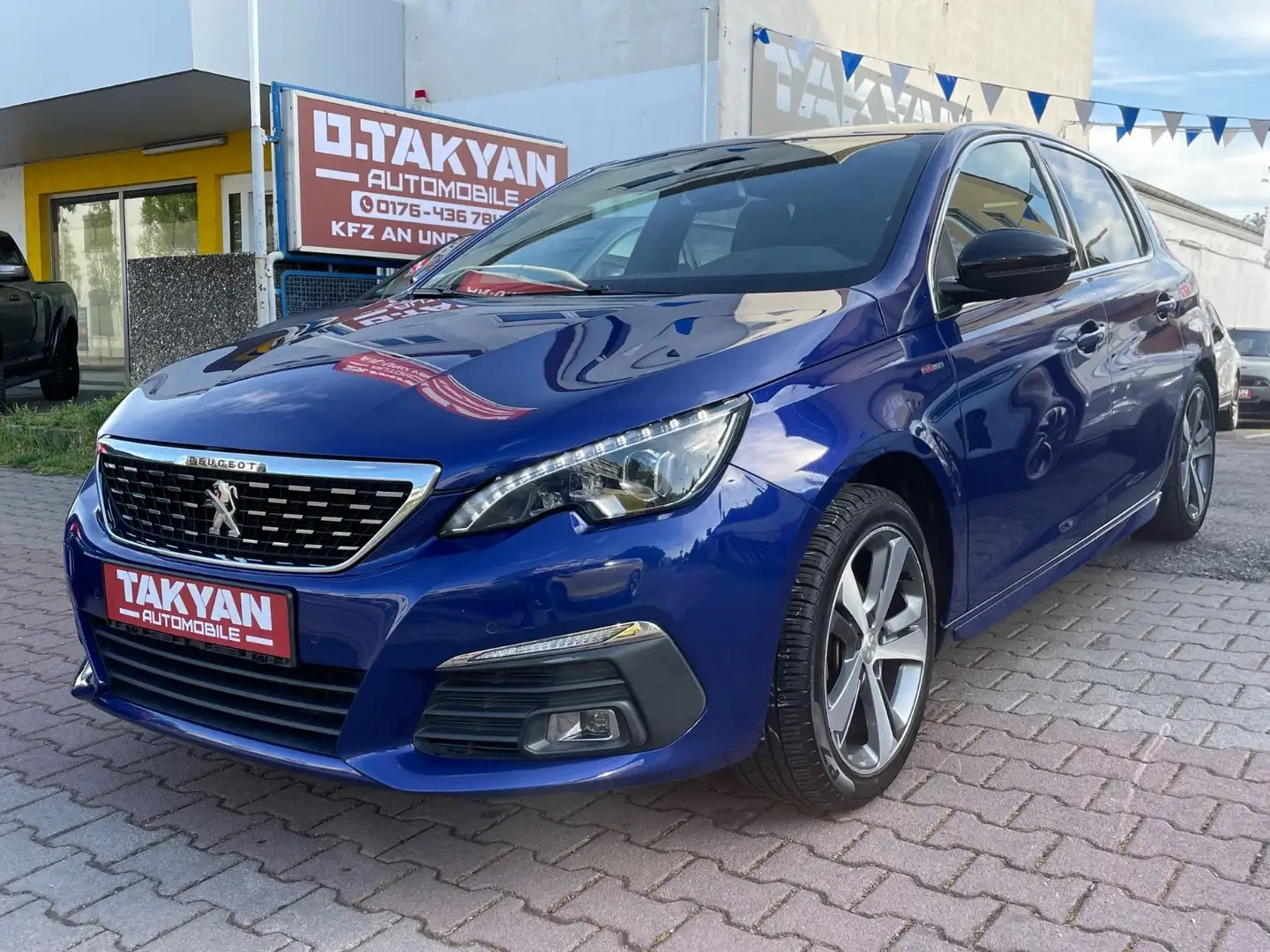 Peugeot 308 Allure Blau - 2