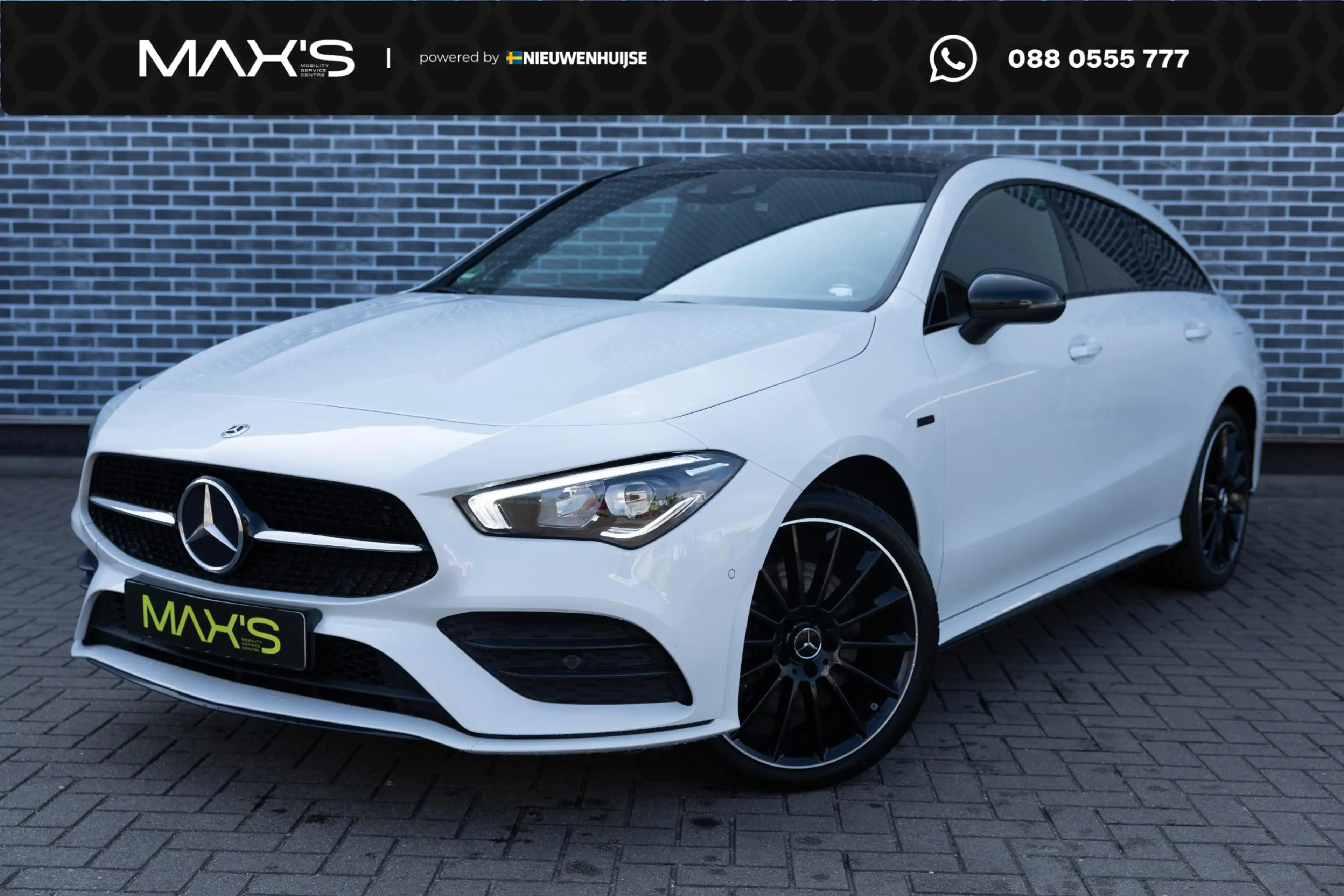Mercedes-Benz CLA 250 Shooting Brake e AMG Line | Panoramadak | Burmeste