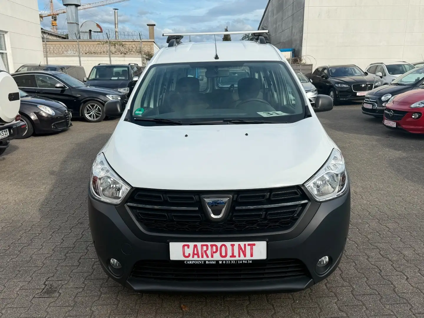 Dacia Dokker 2 SCHIEBETÜR LPG /AHK/TÜV 05/2027/1.HAND Белый - 2