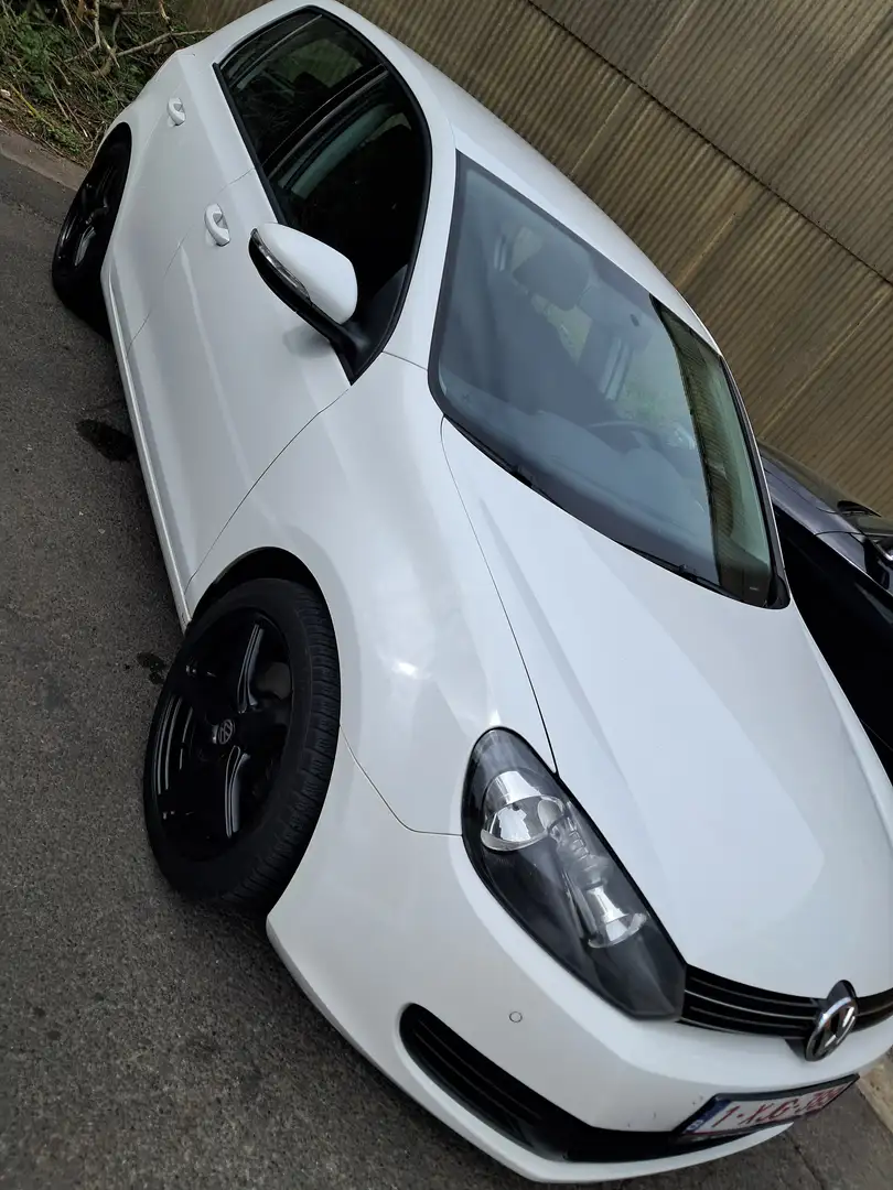 Volkswagen Golf Golf 6 1.4 TSI DSG Team Blanc - 1