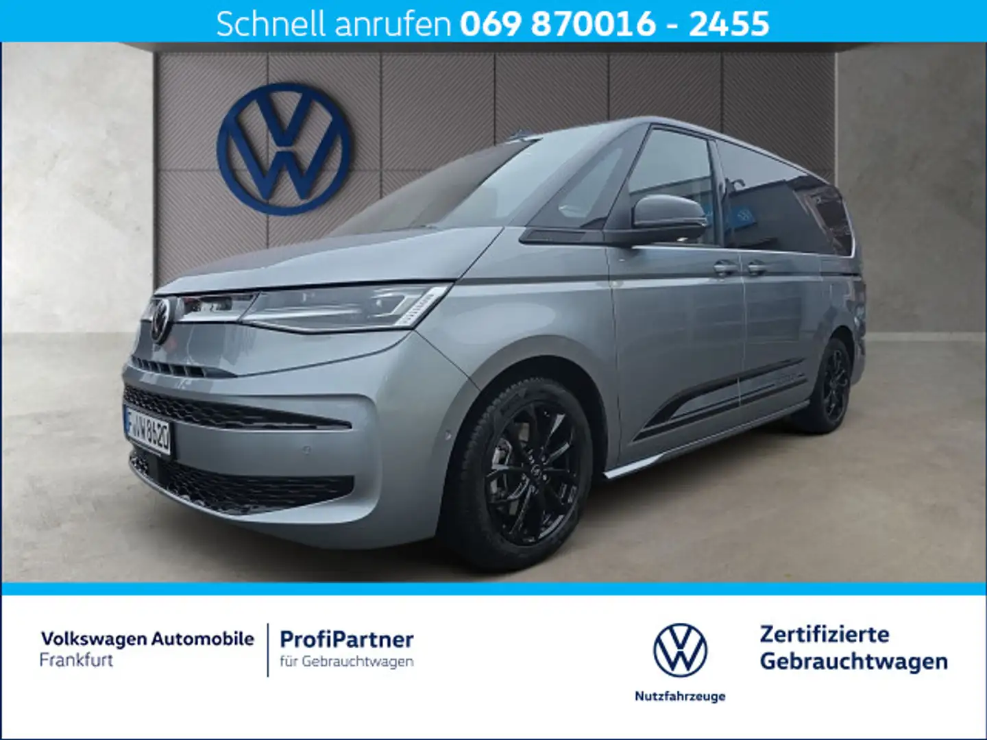 Volkswagen T7 Multivan T7 Multivan 2.0 TDI DSG Life 7 Sitze Navi IQ.Lig Silber - 1