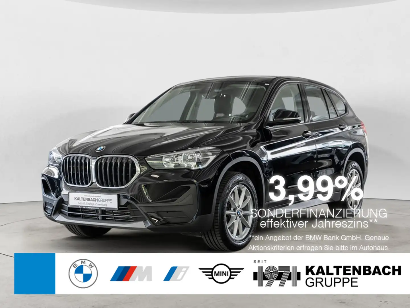 BMW X1 sDrive 20d Advantage FACEL. NAVI PDC KLIMA Schwarz - 1