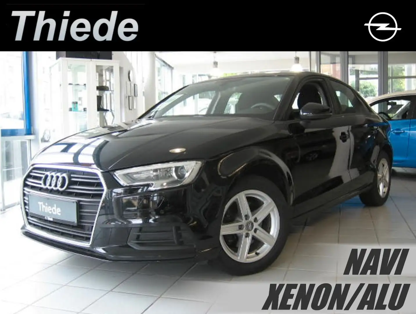 Audi A3 Lim. 1.5 TFSI S-TRONIC NAVI/SHZ/TEMP./XENON Schwarz - 1